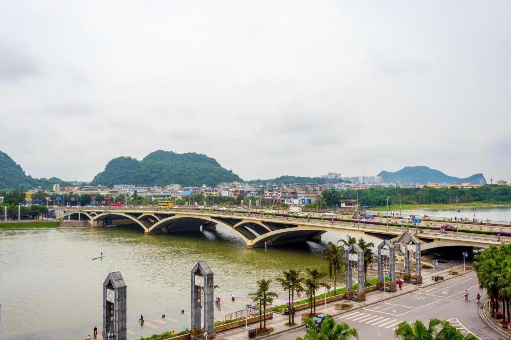 Parkside Hostel Guilin Esterno foto